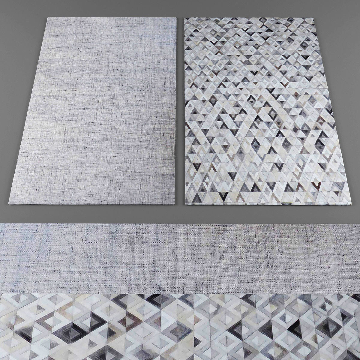 Angelo rugs collection 042 Low-poly 3D model_1