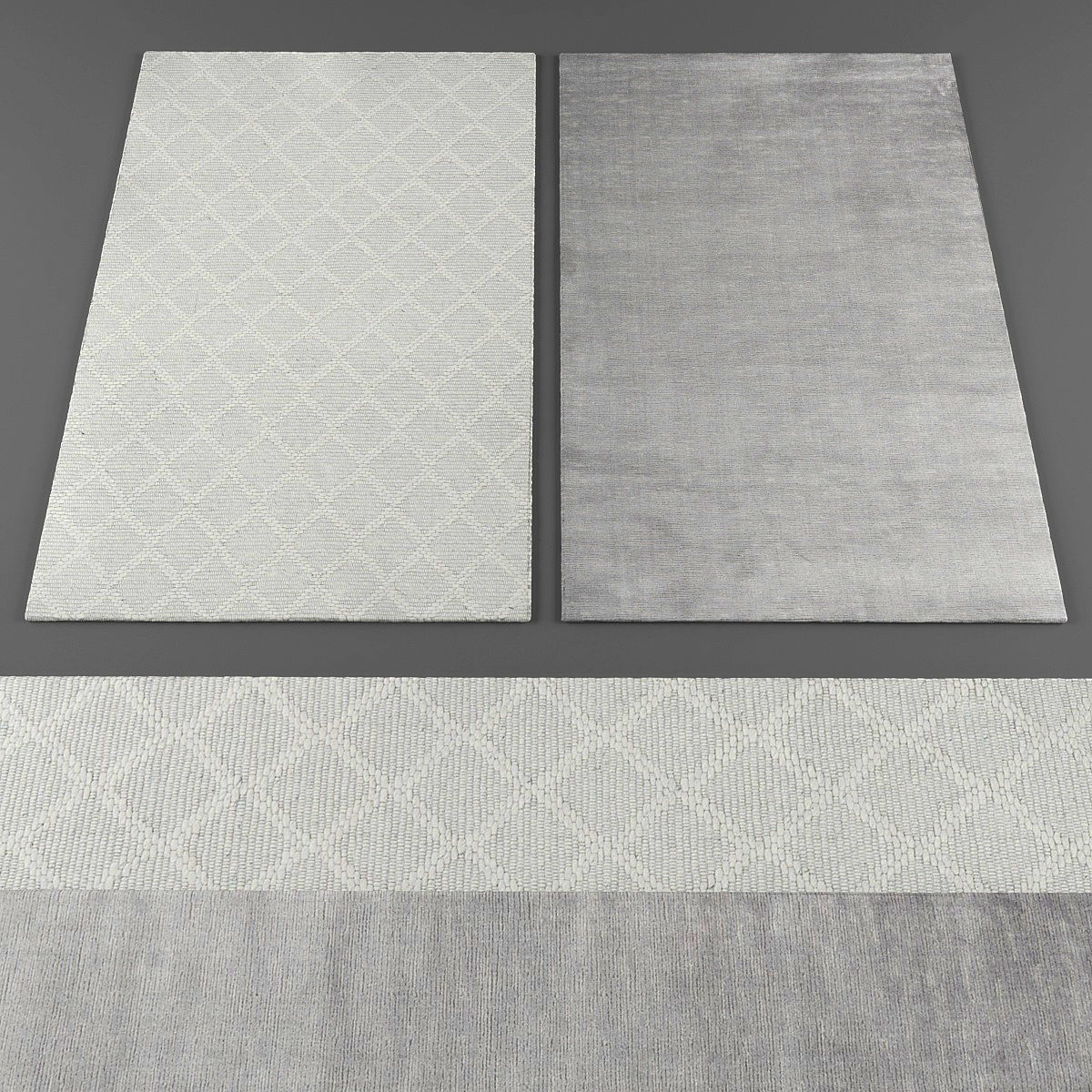 Calvin Klein rugs collection 044 Low-poly 3D model_1