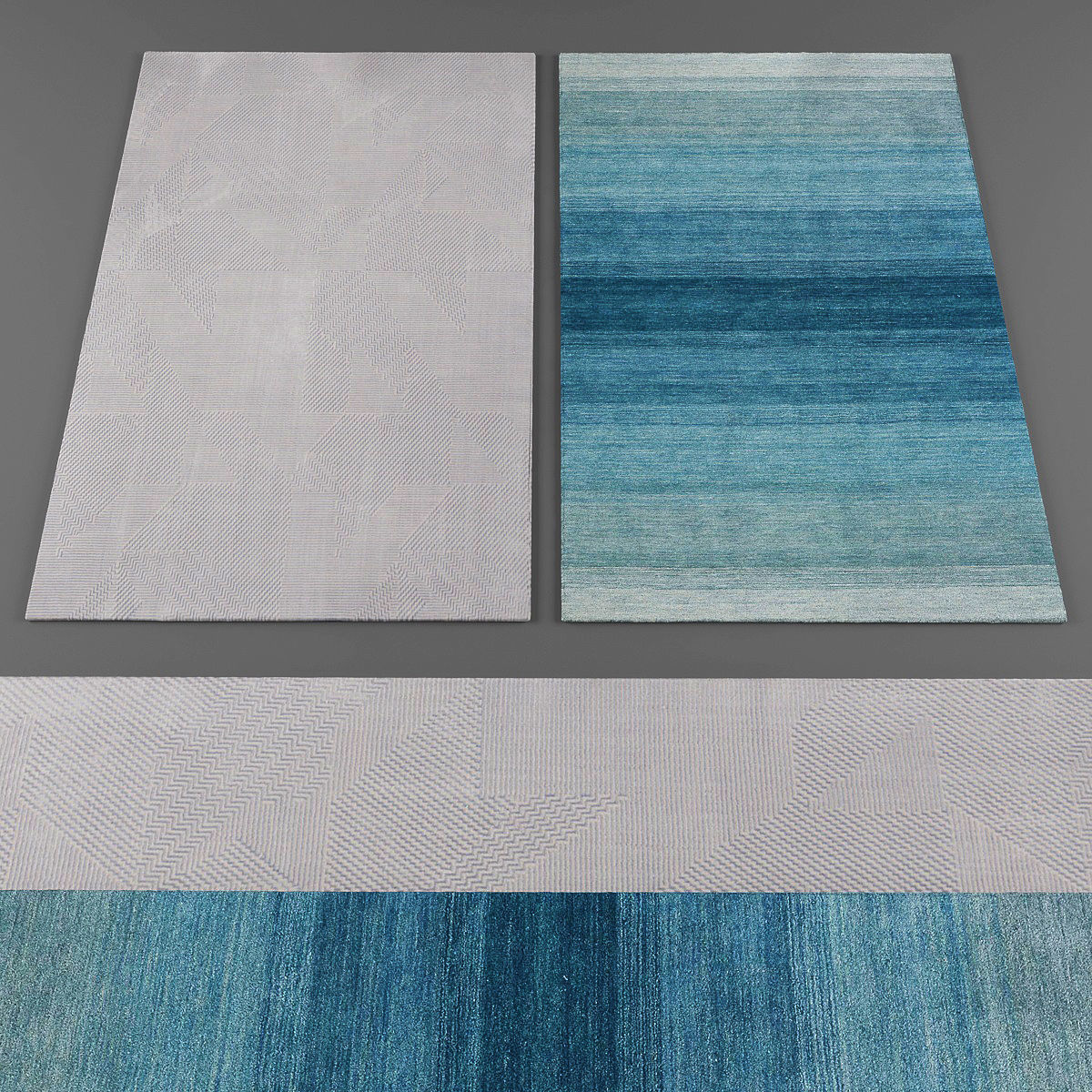 Calvin Klein rugs collection 044 Low-poly 3D model_2