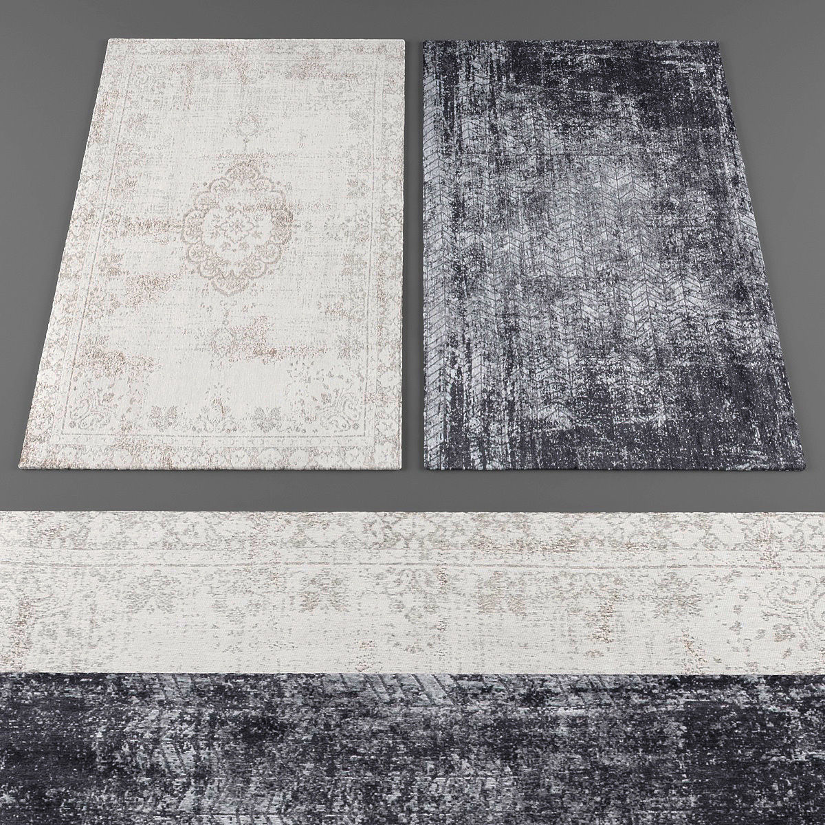 Louis De Poortere rugs collection 048 Low-poly 3D model_1