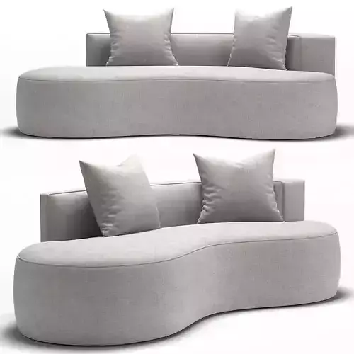 Marseille Petite Sofa 3D model