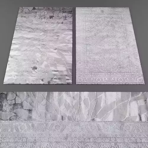 Luxmi rugs collection 051 Low-poly 3D model