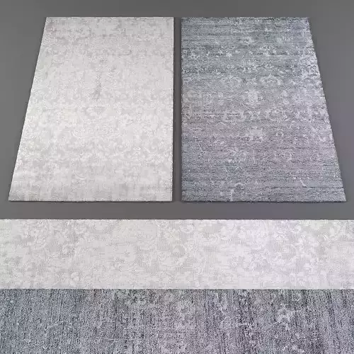 Nourison rugs collection 055 Low-poly 3D model
