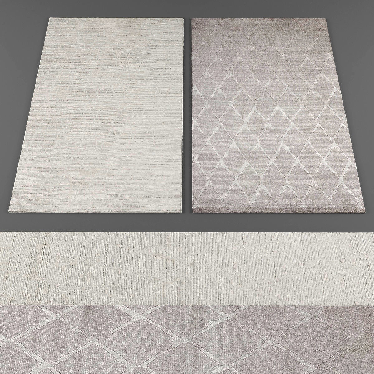 Nourison rugs collection 056 Low-poly 3D model_2