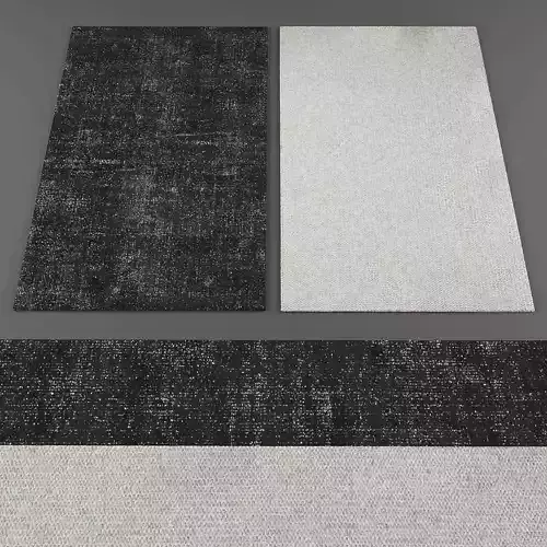 Boconcept rugs collection 065 Low-poly 3D model