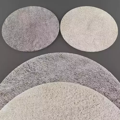 John Lewis rugs collection 066 Low-poly 3D model