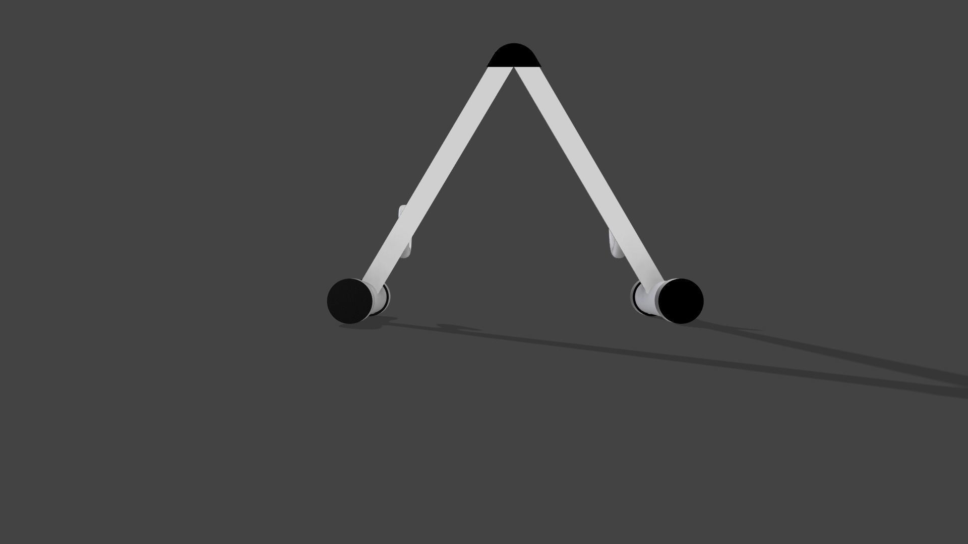 Guitar Stand Free 3D print model_2