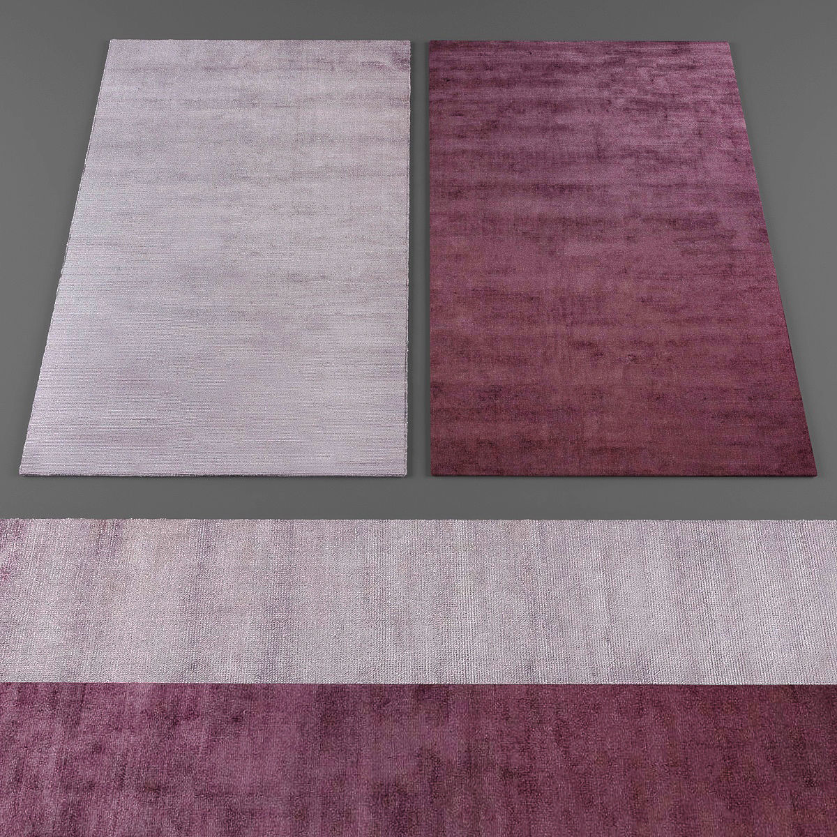 Rugs collection 073 Low-poly 3D model_1