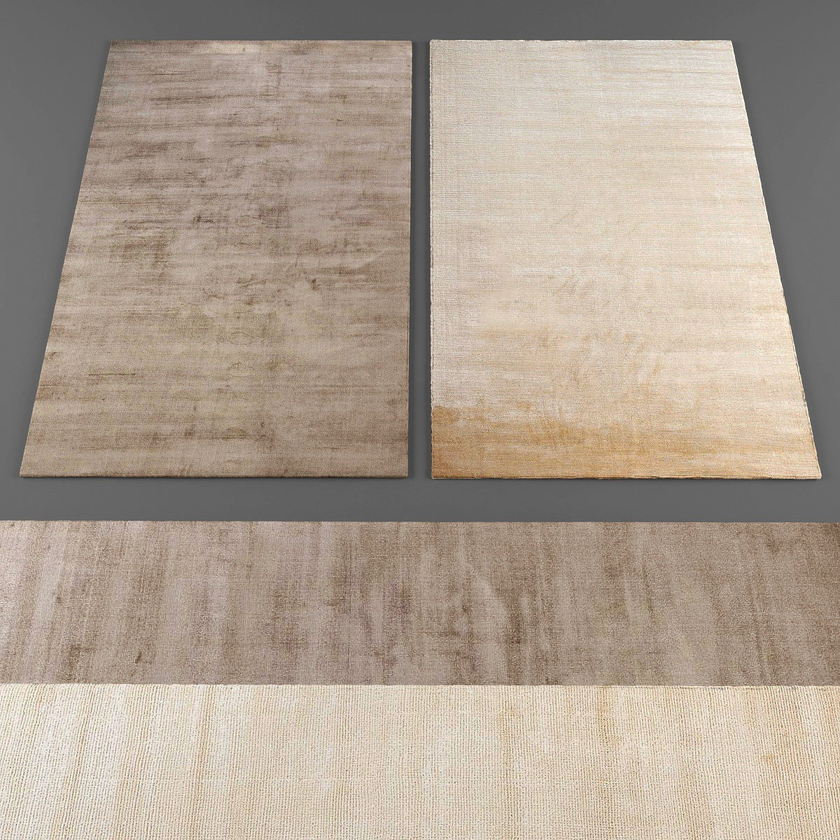 Rugs collection 073 Low-poly 3D model_2