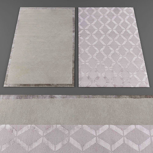 Rugs collection 075 Low-poly 3D model