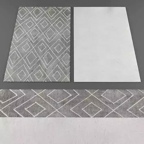 Andessi rugs collection 078 Low-poly 3D model