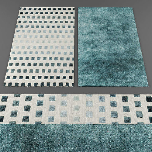 Andessi rugs collection 079 Low-poly 3D model