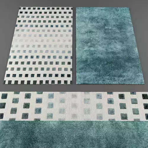 Andessi rugs collection 079 Low-poly 3D model