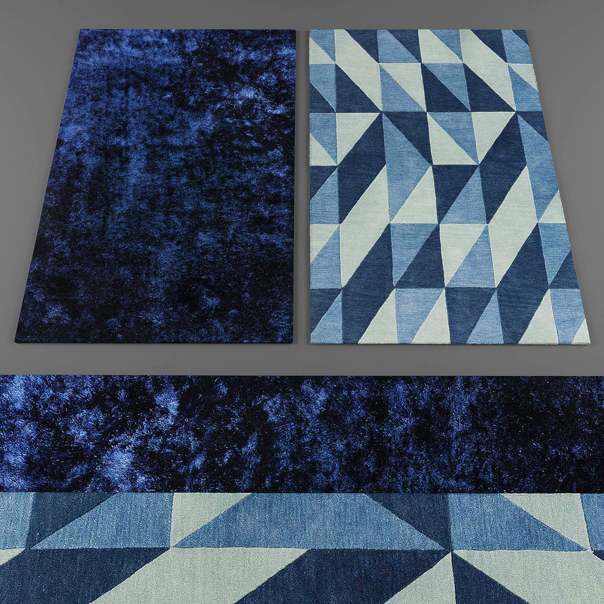 Andessi rugs collection 080 Low-poly 3D model_1