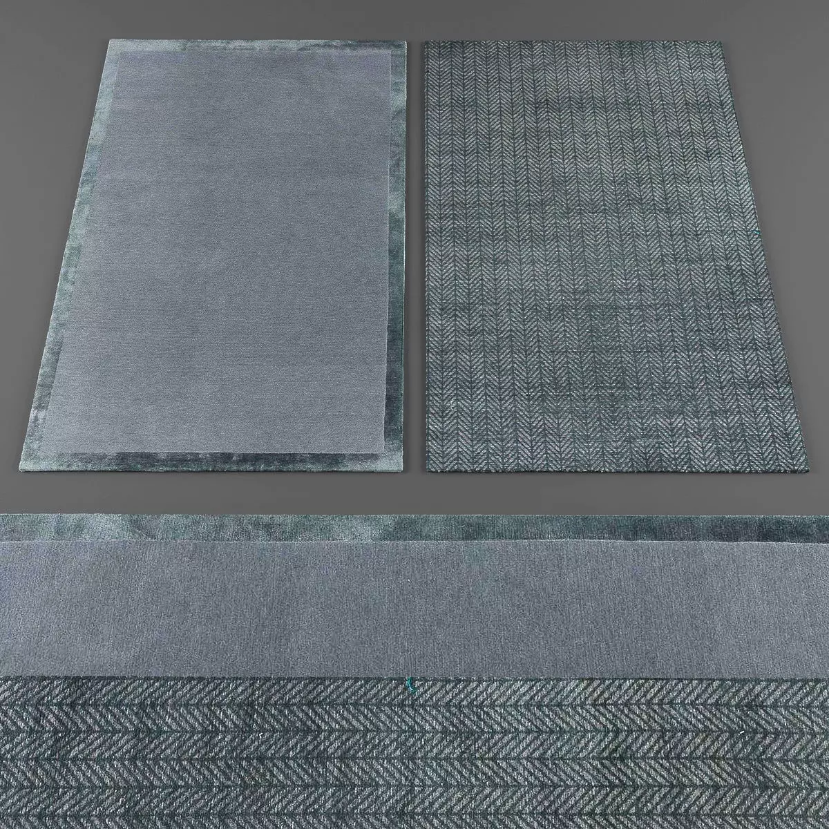 Rugs collection 085 Low-poly 3D model_0