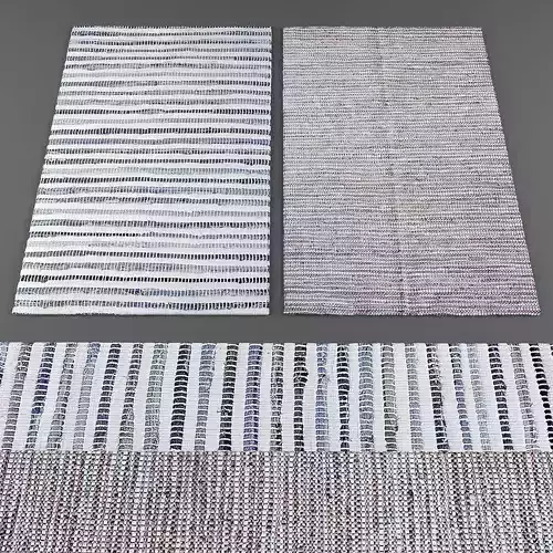 Rugs collection 086 Low-poly 3D model