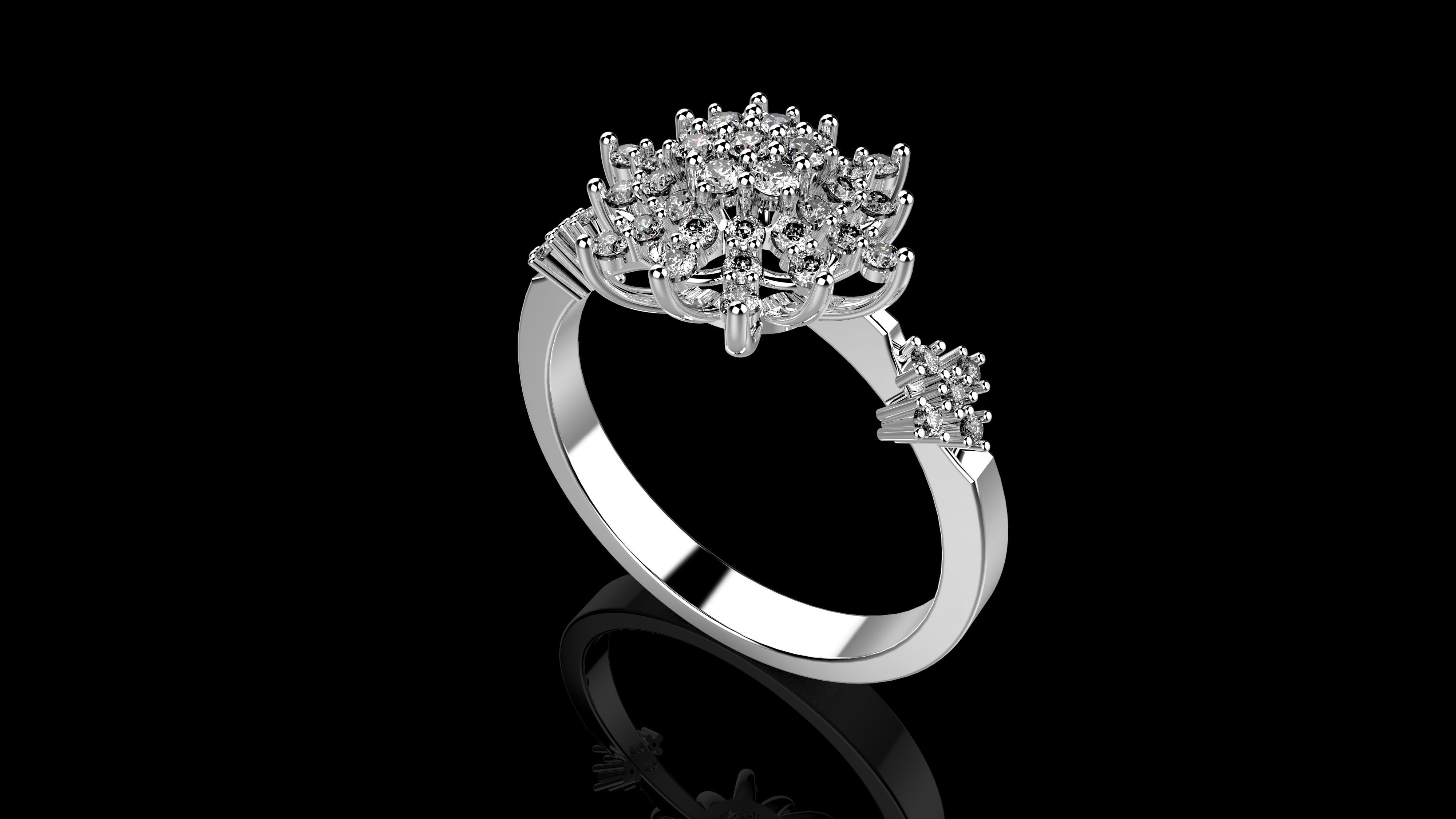 M RINGS N68 3D print model_3