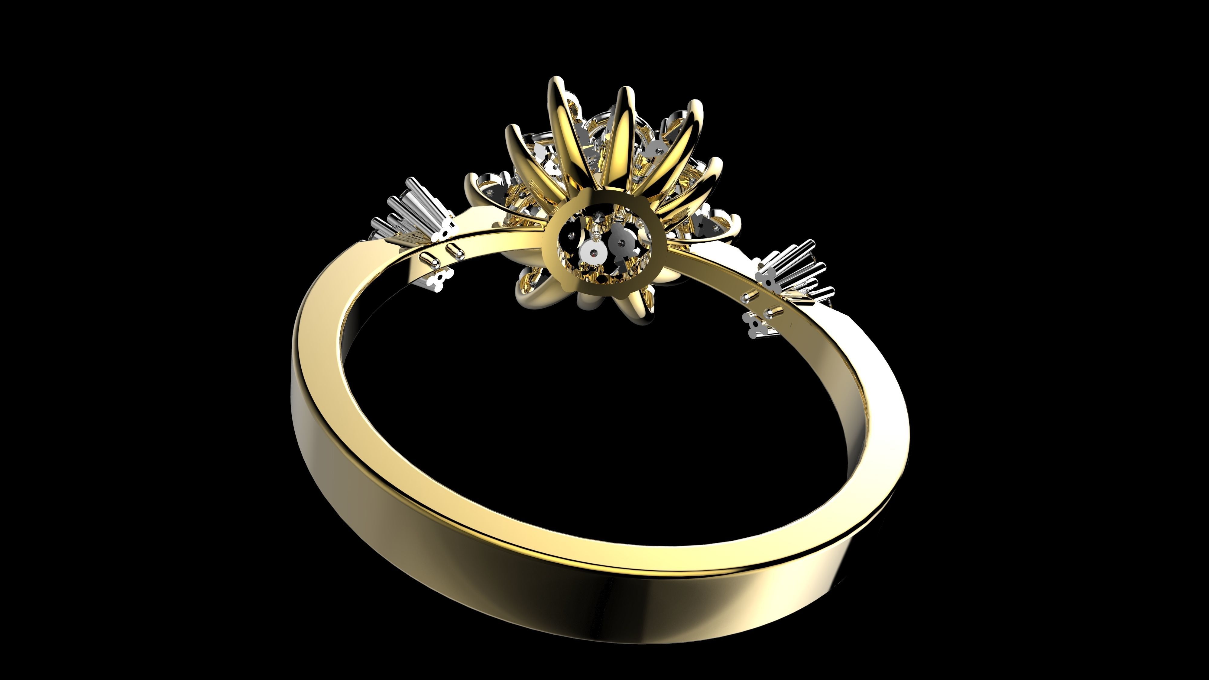 M RINGS N68 3D print model_6