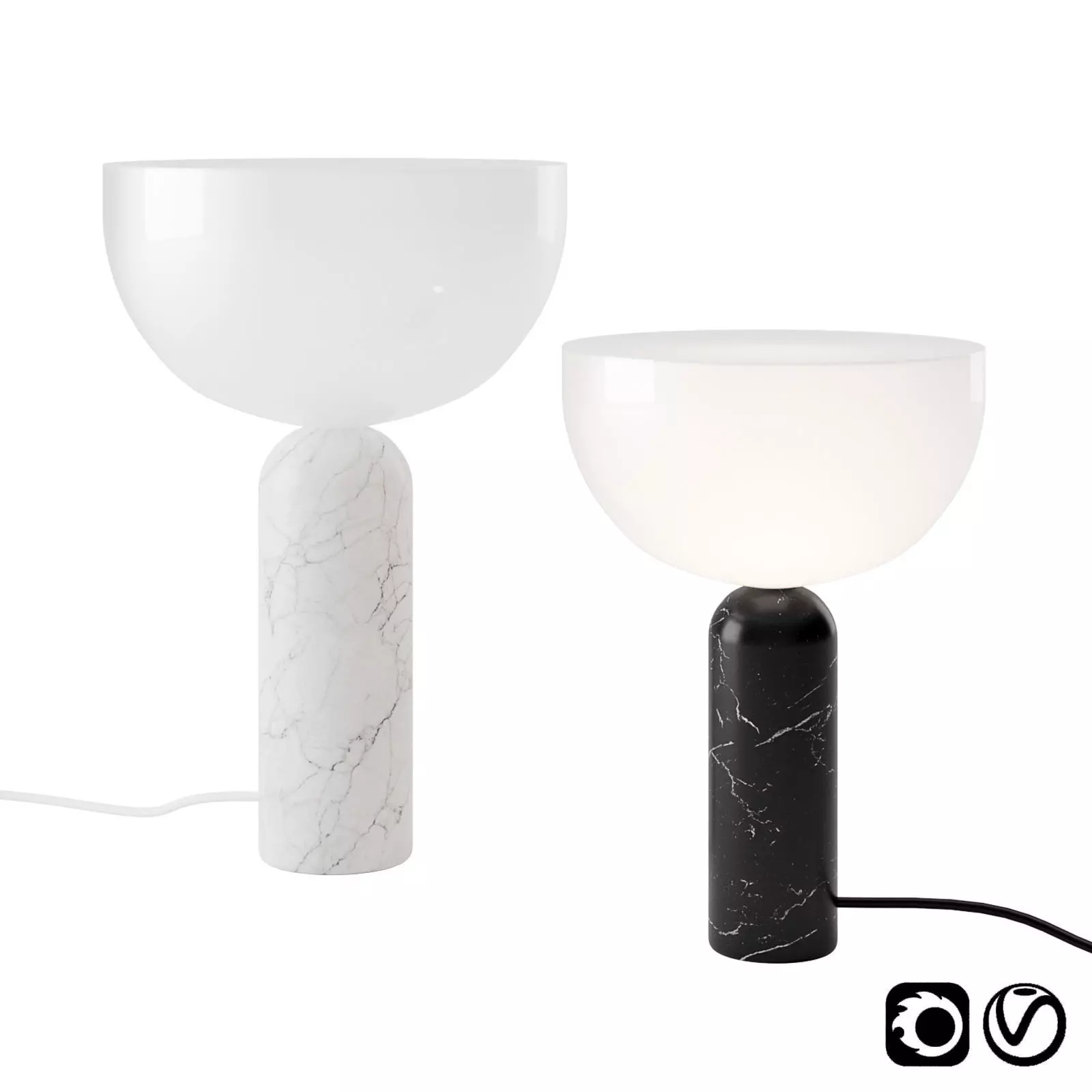 Kizu Table Lamp by New Works 3D model_0