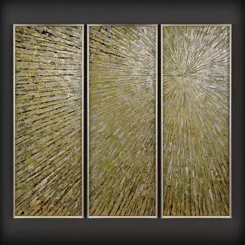 Picture Frames Low-poly 3D model