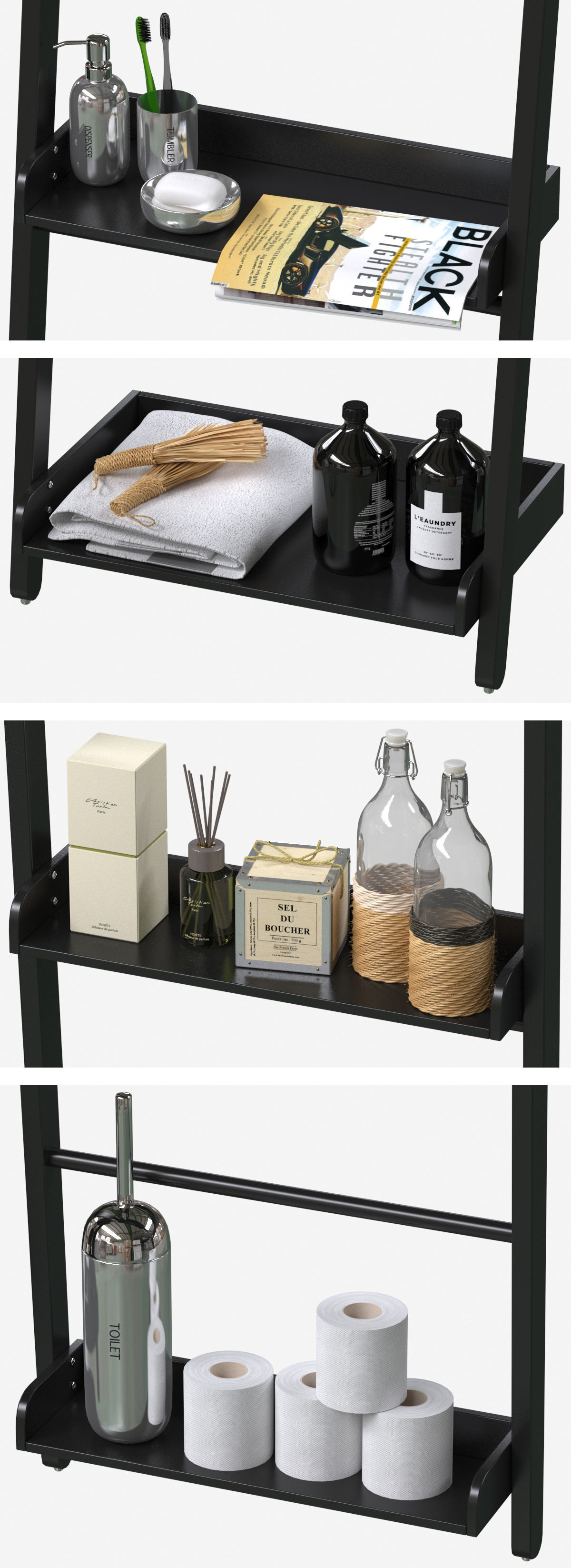 WC Accessories 3D model_1