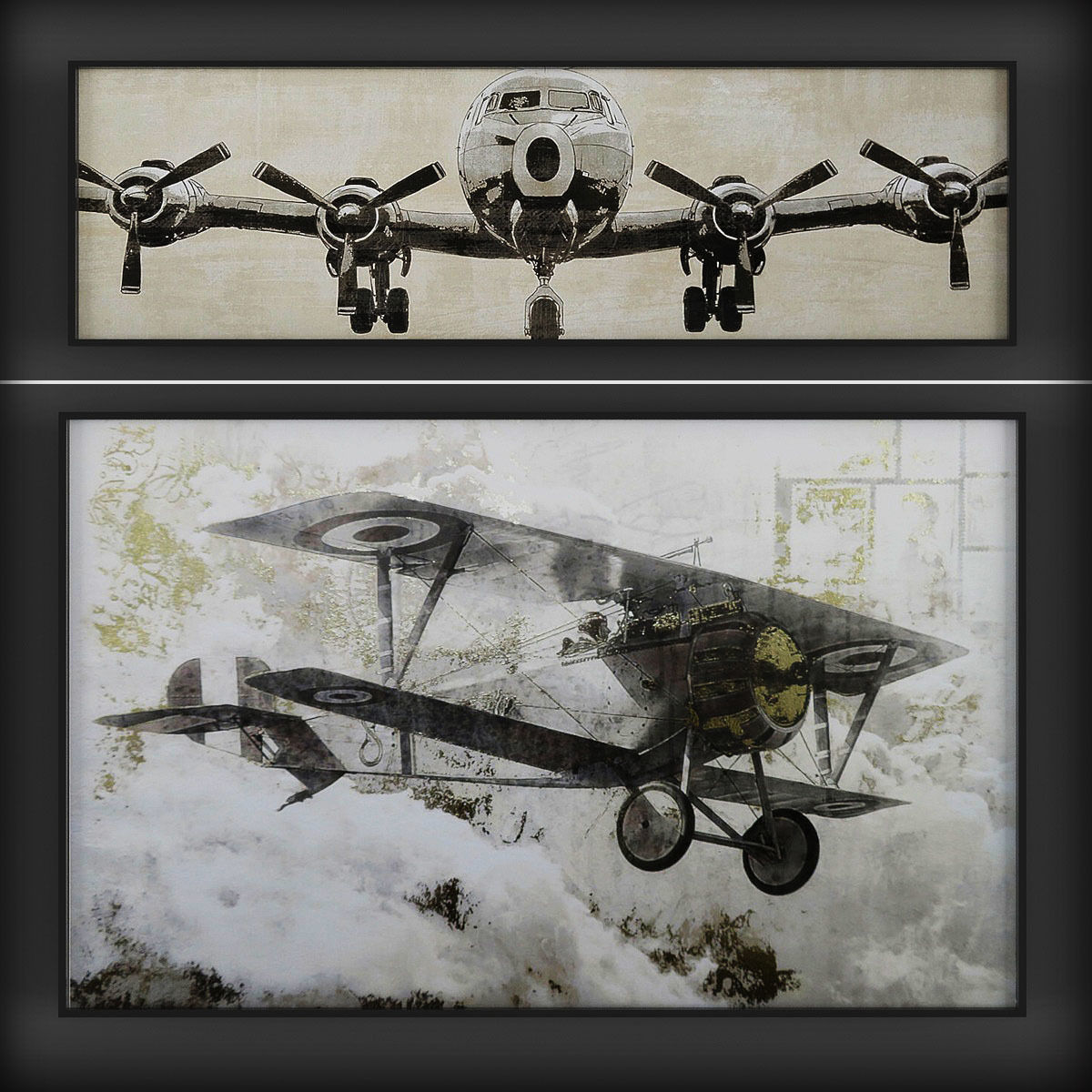 Picture Frames Low-poly 3D model_2