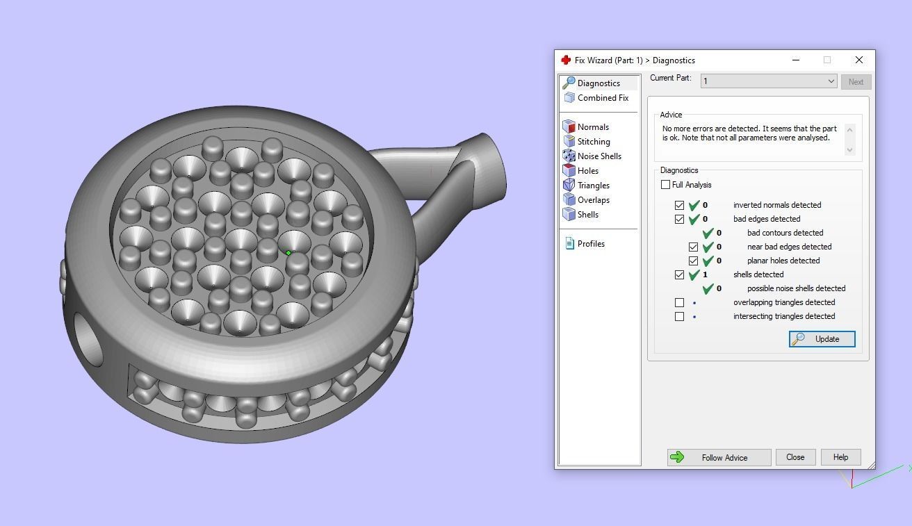 Pandora aquamarine and diamond bracelet 3D print model_19