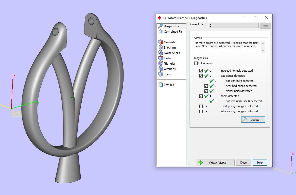 Pandora aquamarine and diamond bracelet 3D print model_23