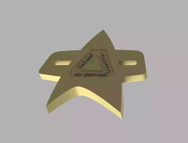 Star Trek PICARD Badge with 