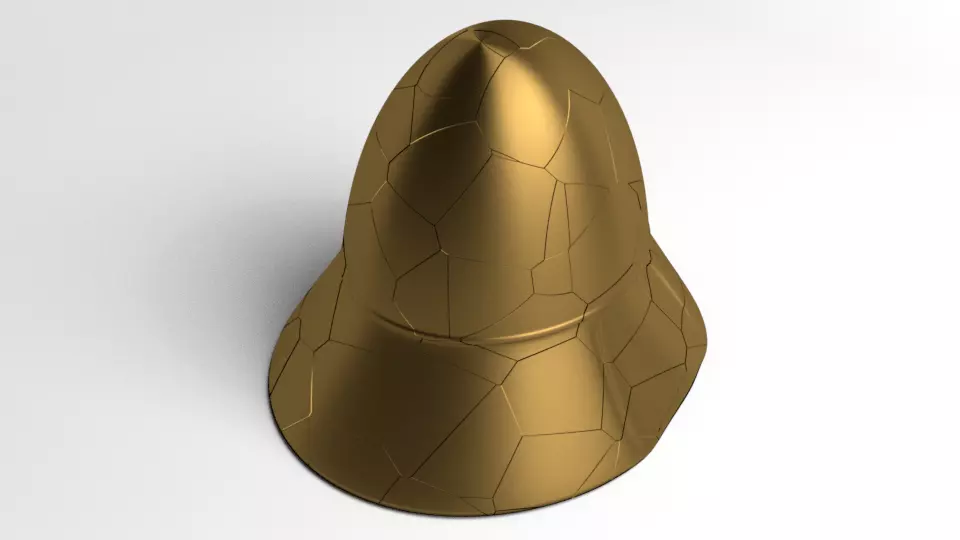 Ancient Helmet - Boeotian 3D model_0