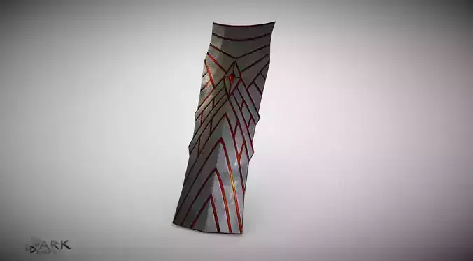 BOFURI Shield of the Hydra Low-poly 3D model