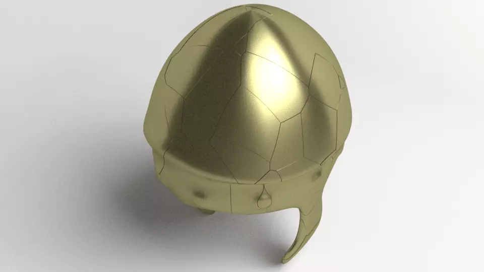 Ancient Helmet - Chalcidean 3D model_0