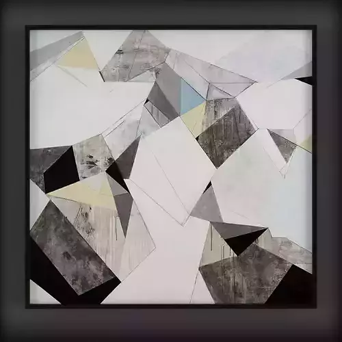 Picture Frames Low-poly 3D model