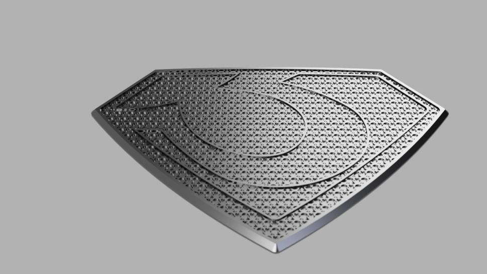 Zod Chest Emblem 3D print model_5