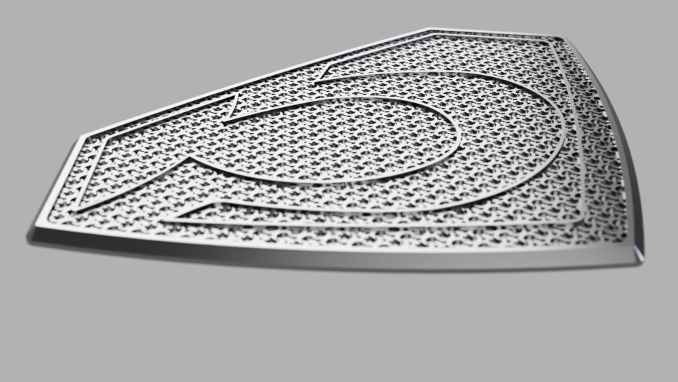 Zod Chest Emblem 3D print model_6