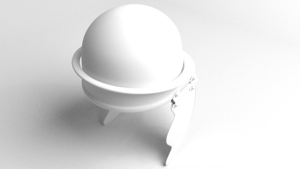 Ancient Helmet - Galea 3D model_4