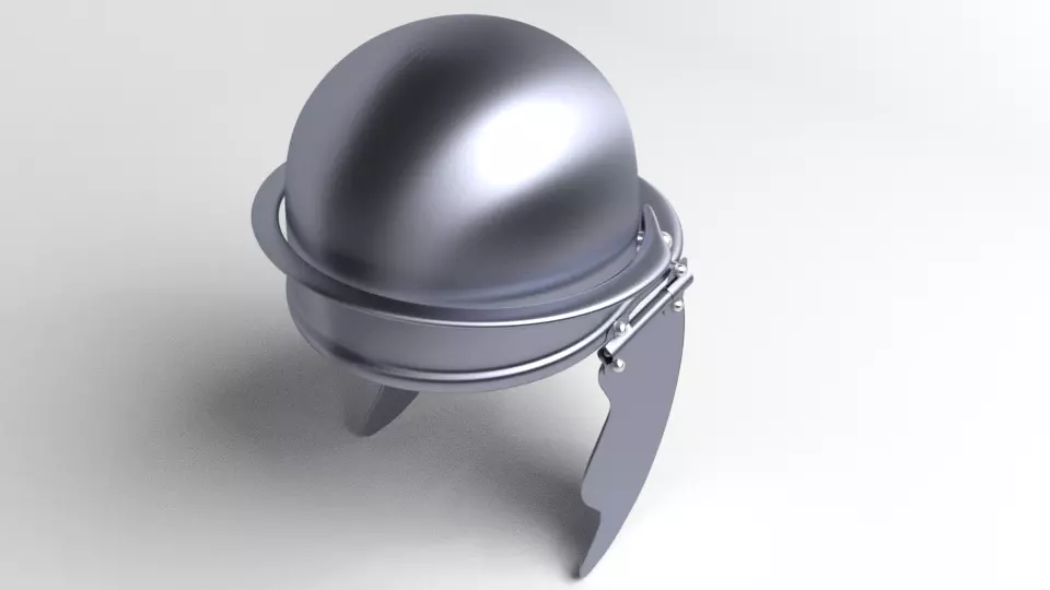 Ancient Helmet - Galea 3D model_0