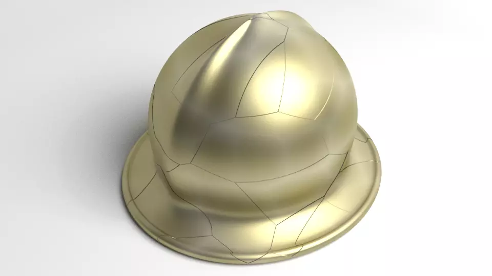 Ancient Helmet - Negau 3D model_0