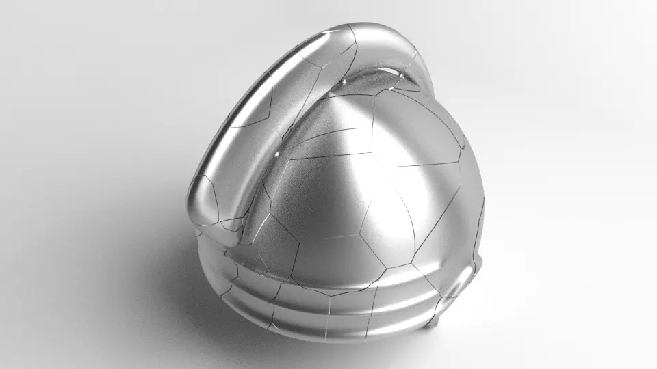 Ancient Helmet - Theilenhofen 3D model_0