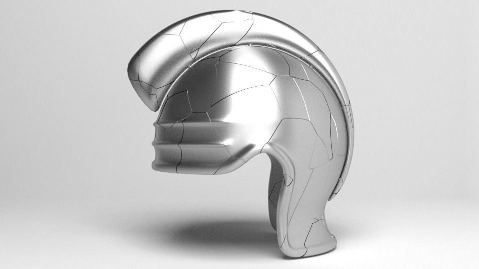 Ancient Helmet - Theilenhofen 3D model_3