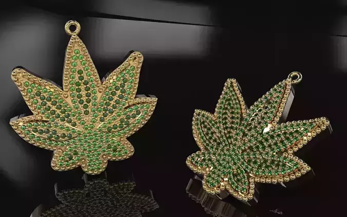 Marijuana Pendant
