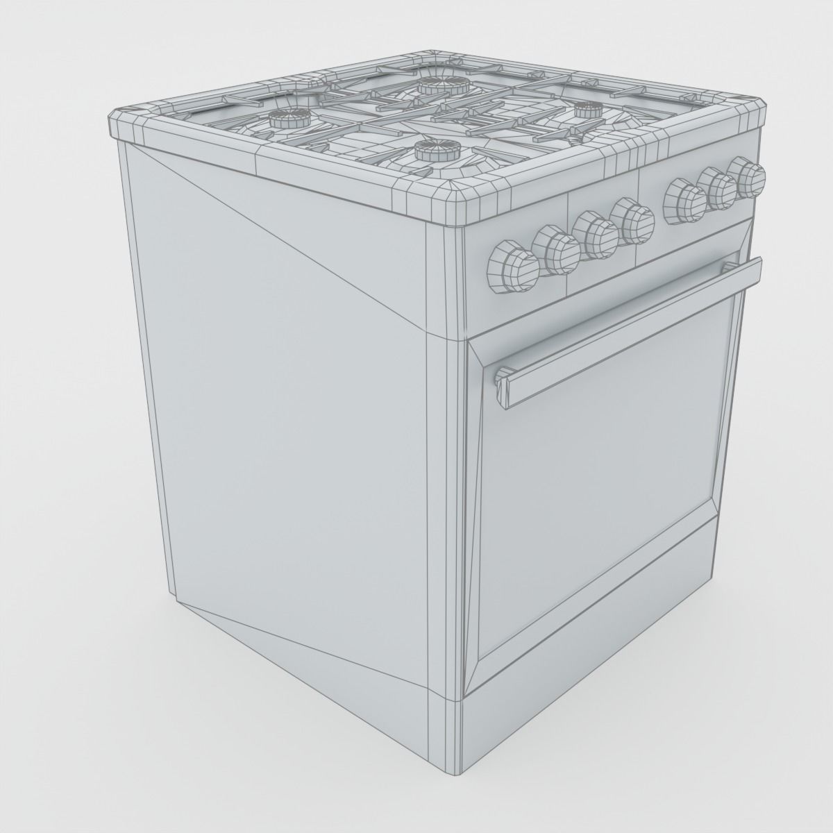 Modern kitchen and bathroom hardware 3D model_13