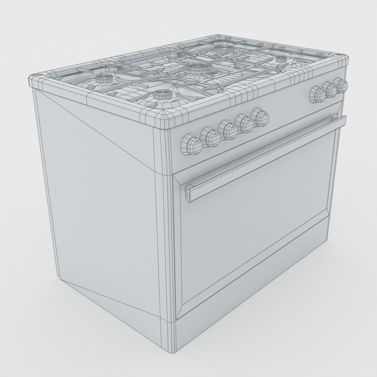 Modern kitchen and bathroom hardware 3D model_17