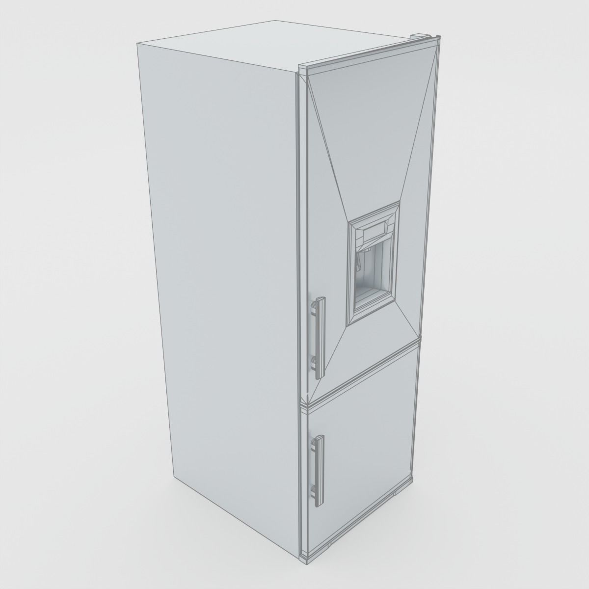 Modern kitchen and bathroom hardware 3D model_3