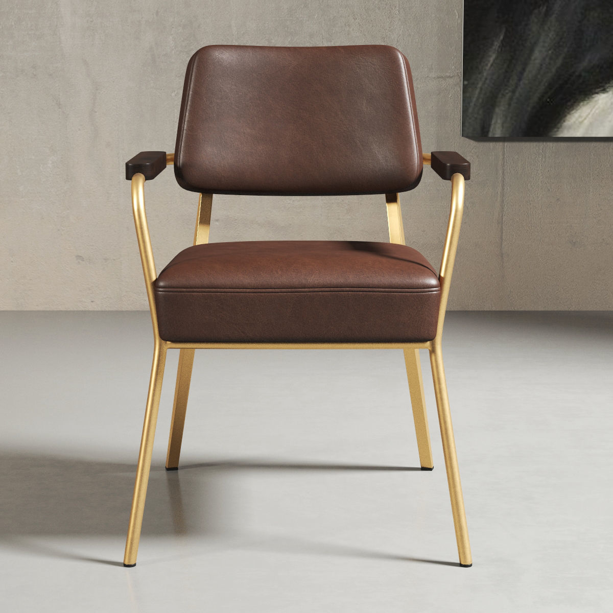 modern chair 013 3D model_10