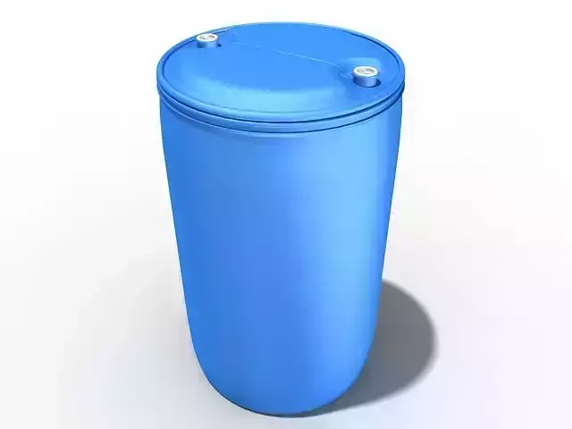plastic barrel