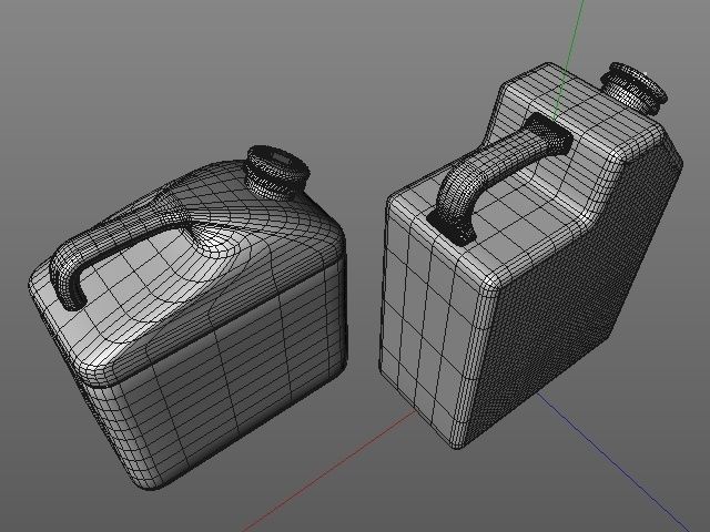 jerricans gas can 3D model_8