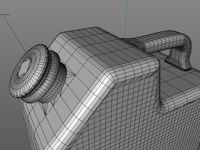 jerricans gas can 3D model_6