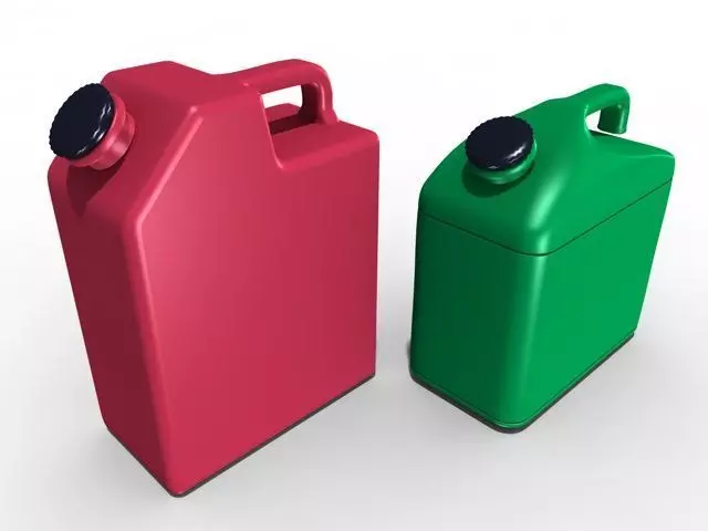 jerricans gas can 3D model_0