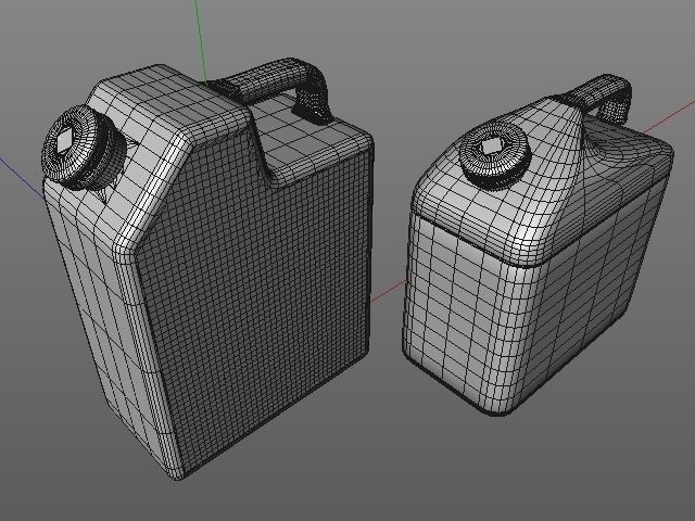 jerricans gas can 3D model_5
